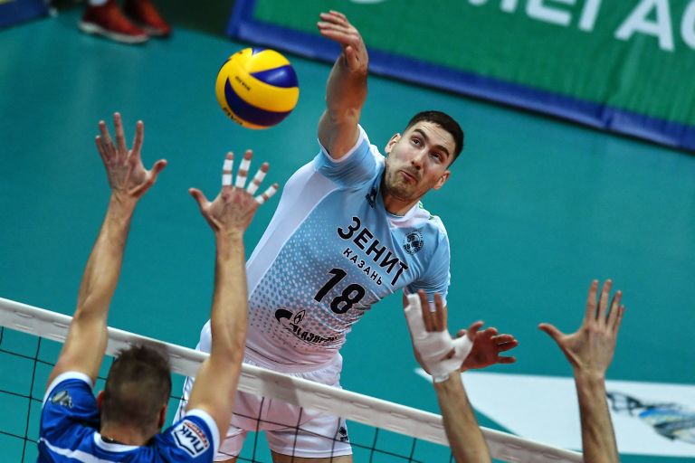 Игрок ВК Зенит-Казань Максим Михайлов Игрок ВК Зенит-Казань Максим Михайлов