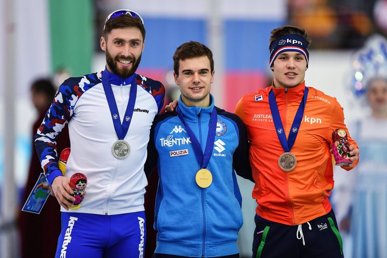 Александр Румянцев, Никола Тумолеро и Марсел Боскер (слева направо) Александр Румянцев, Никола Тумолеро и Марсел Боскер (слева направо)