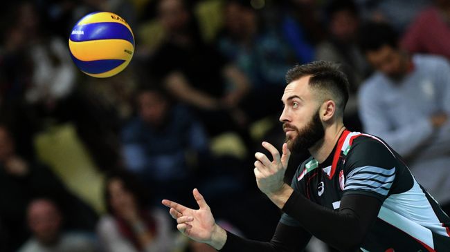 Игрок ВК Белогорье Николай Николов Игрок ВК Белогорье Николай Николов