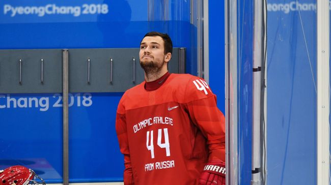 Российский хоккеист Егор Яковлев