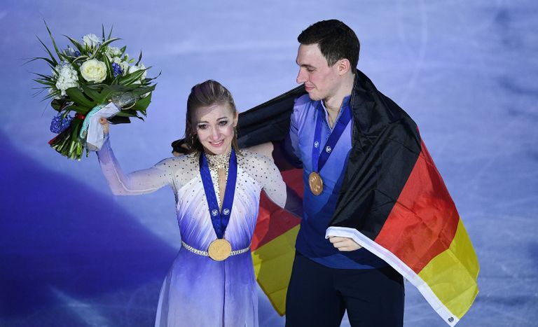 Алёна Савченко и Бруно Массо