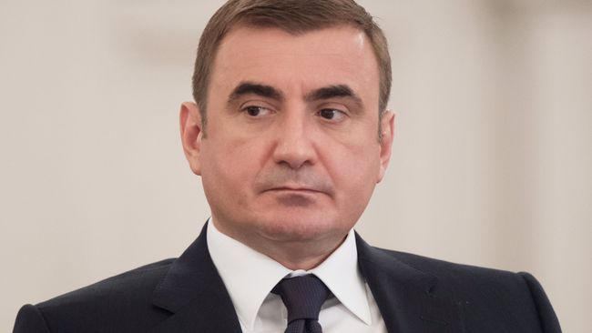 Губернатор Тульской области Алексей Дюмин