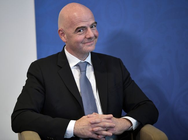 Президент FIFA Джанни Инфантино
