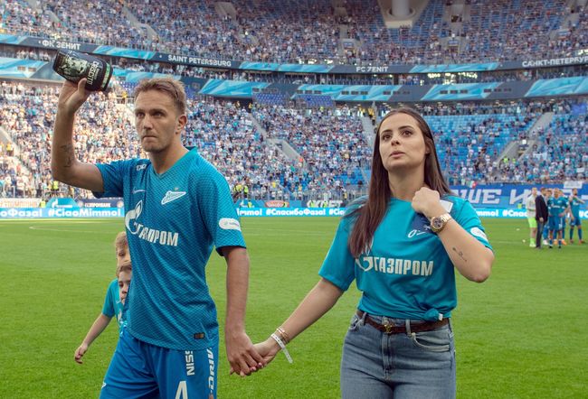 Доменико Кришито с женой Доменико Кришито с женой