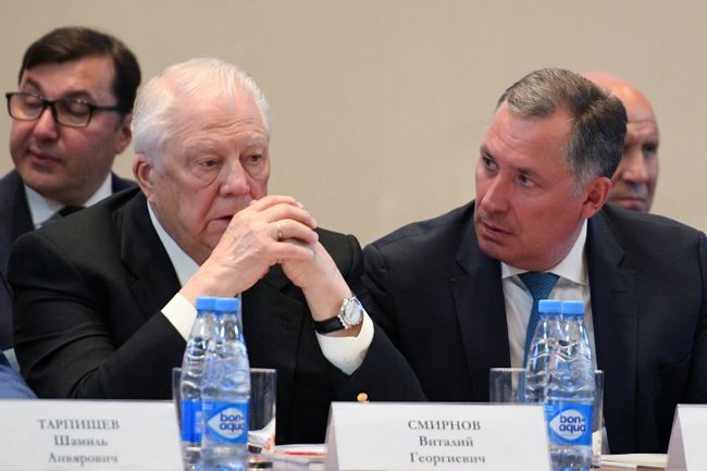 Виталий Смирнов (слева) и Станислав Поздняков