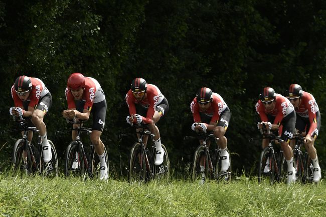 Велогонщики Lotto - Soudal