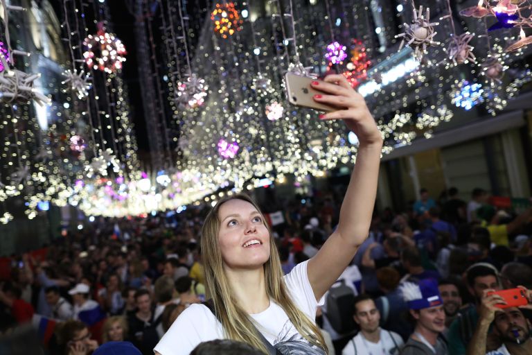 Болельщики сборной России Болельщики сборной России