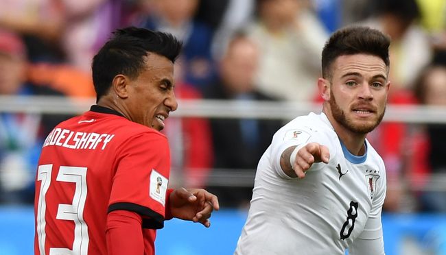 Футбол. ЧМ-2018. Матч Египет - Уругвай Футбол. ЧМ-2018. Матч Египет - Уругвай