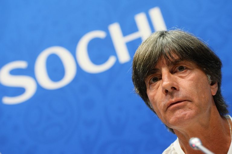 Главный тренер сборной Германии Йоахим Лёв