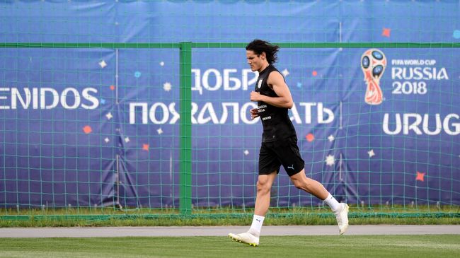 Форвард сборной Уругвая по футболу Эдинсон Кавани