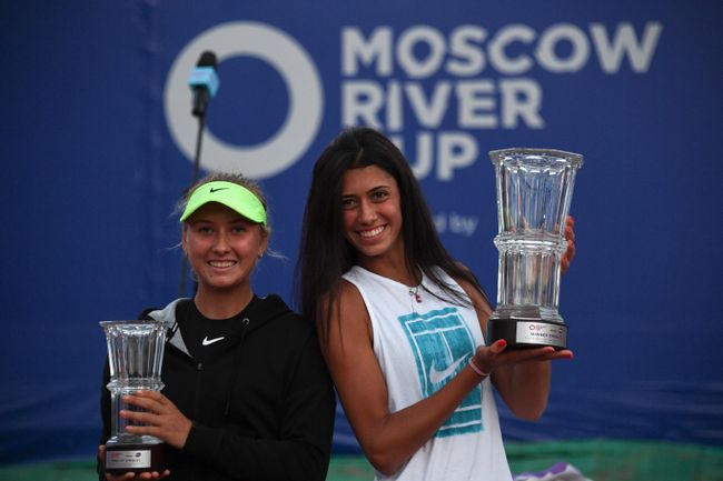 Теннис. WTA MOSCOW RIVER CUP. Финалы
