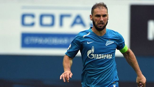 Защитник Зенита Бранислав Иванович Защитник Зенита Бранислав Иванович