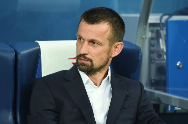 Главный тренер ФК Зенит Сергей Семак