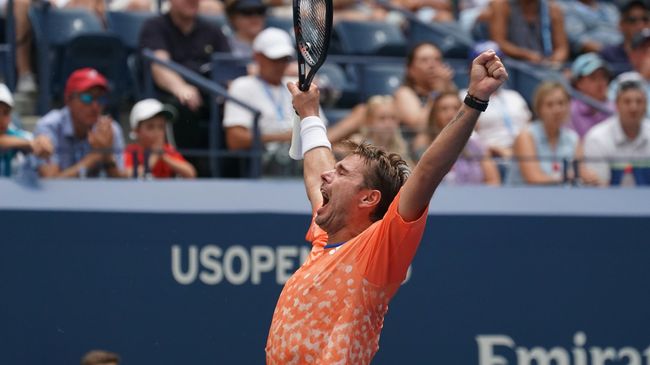 Станислас Вавринка на US Open Станислас Вавринка на US Open