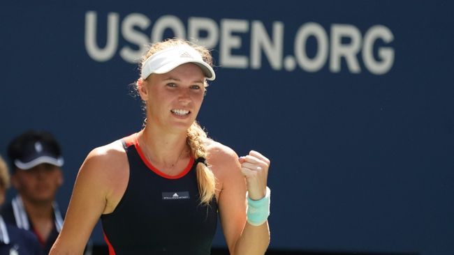 Каролина Возняцки на US Open