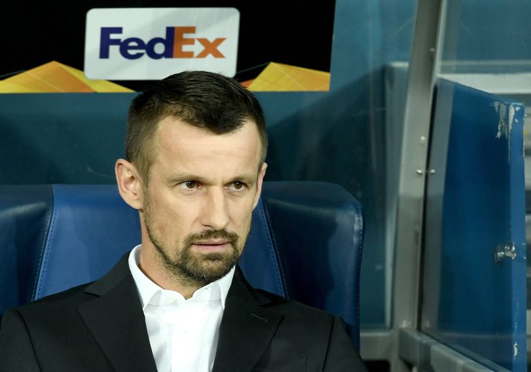 Главный тренер Зенита Сергей Семак Главный тренер Зенита Сергей Семак