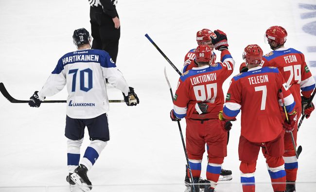 Хоккеисты сборной России