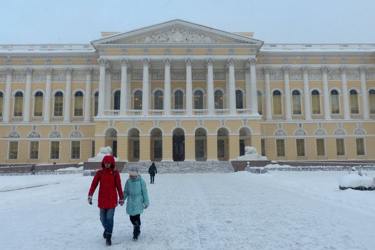 Главное здание Русского музея в Санкт-Петербурге