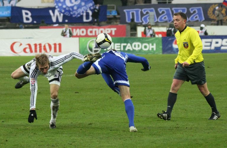 Матч чемпионата России Динамо - Томь Матч чемпионата России Динамо - Томь