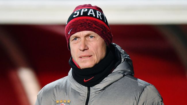 Главный тренер Спартака Олег Кононов