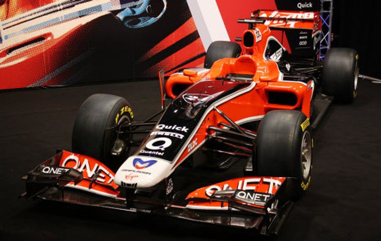Автоспорт. Презентация болида команды Marussia Virgin Racing