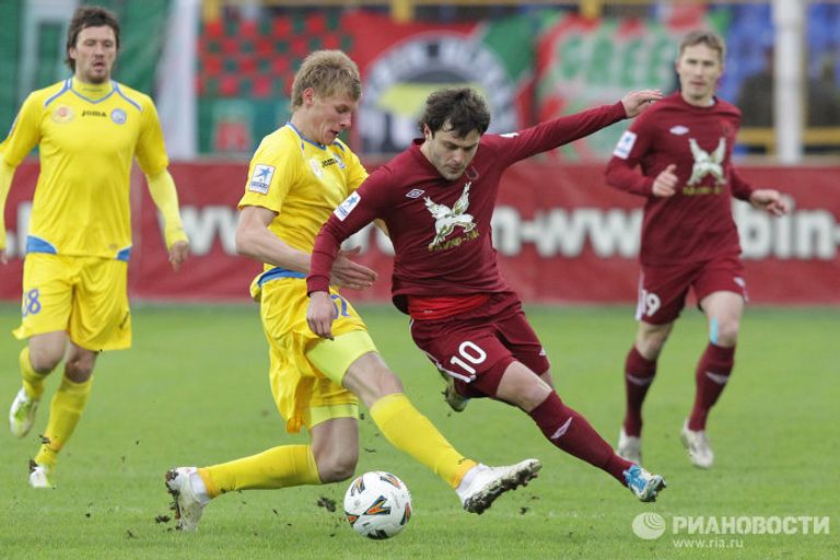 Игровой момент матча Рубин - Ростов Игровой момент матча Рубин - Ростов