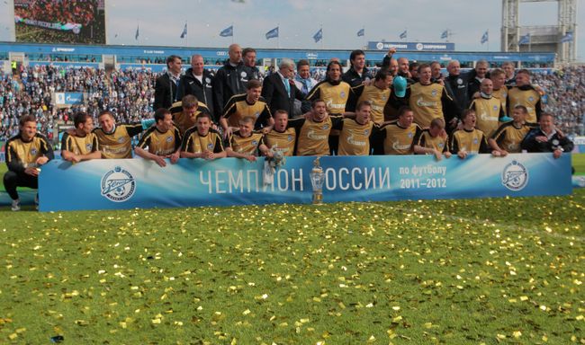 Футболисты Зенита Футболисты Зенита