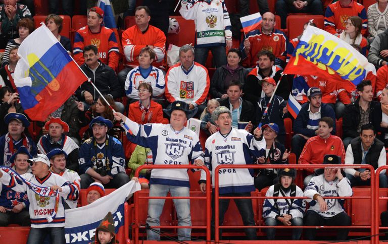 Болельщики сборной России Болельщики сборной России