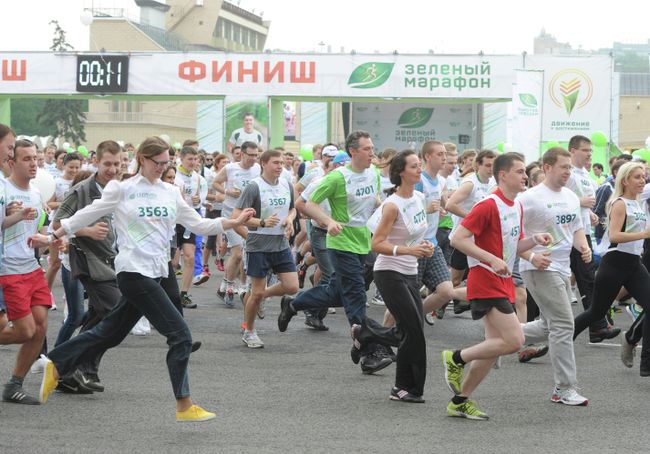 Спортивный праздник Зеленый марафон Спортивный праздник Зеленый марафон