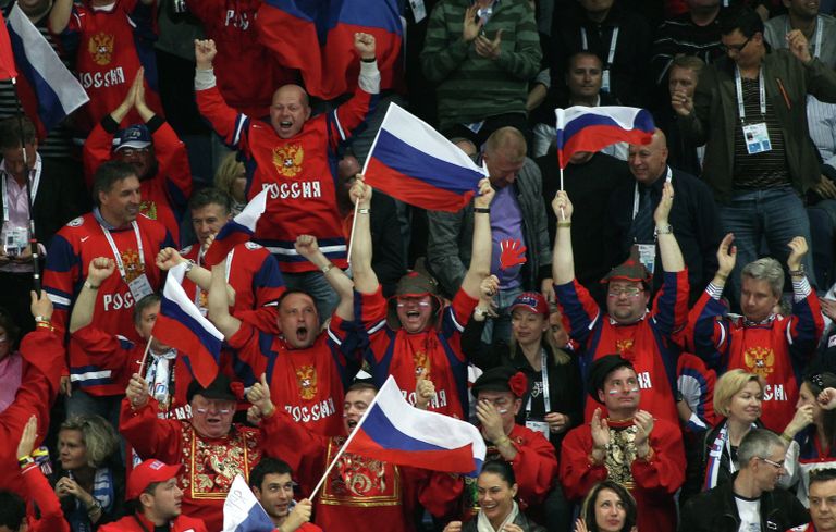 Болельщики сборной России