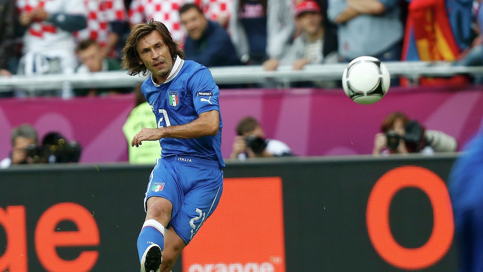 Andrea Pirlo scores a goal Andrea Pirlo scores a goal - РИА Новости, 1920, 13.05.2020