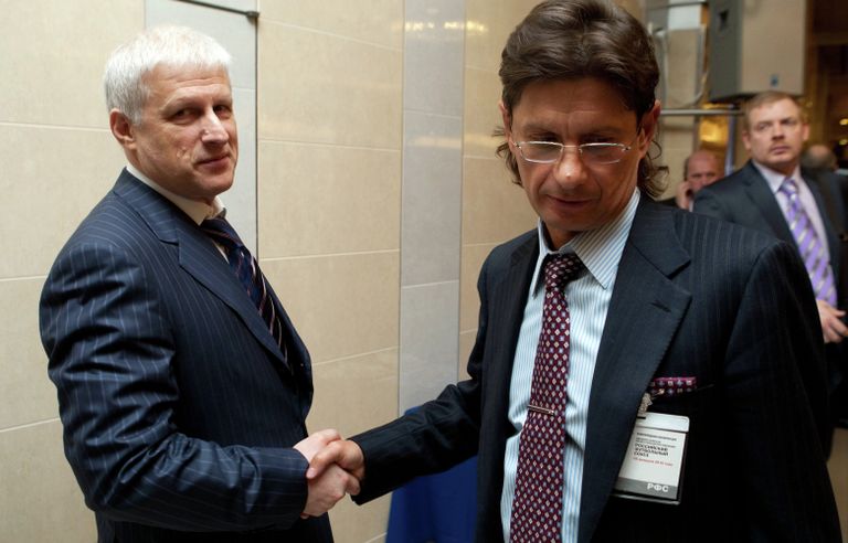 Сергей Фурсенко и Леонид Федун Сергей Фурсенко и Леонид Федун