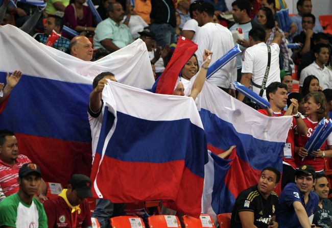 Болельщики сборной России Болельщики сборной России