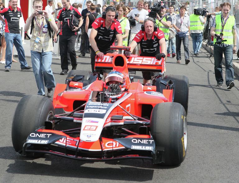 Болид команды Marussia Болид команды Marussia