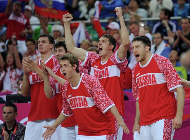 Российские баскетболисты