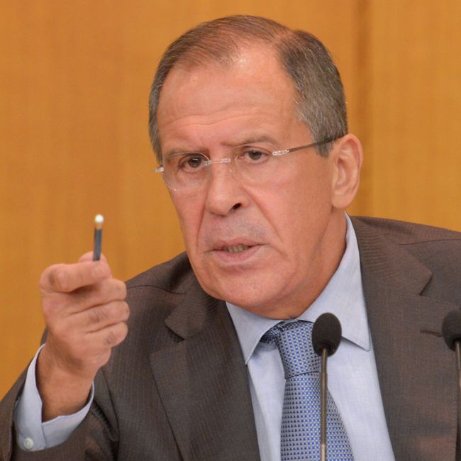 П/к министра иностранных дел РФ С.Лаврова