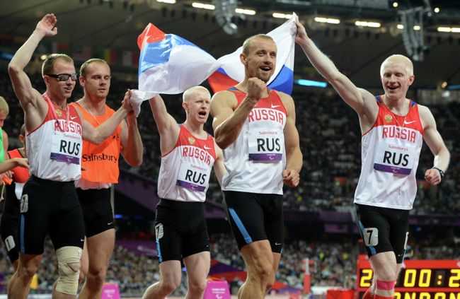 Российские спортсмены