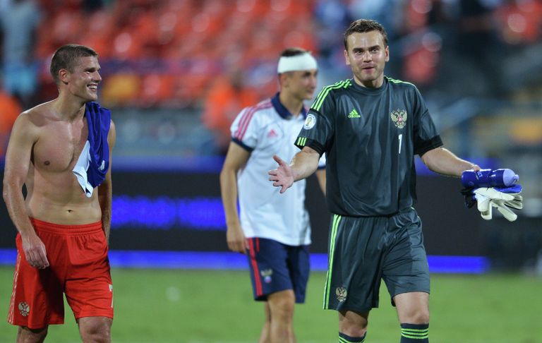 Игроки сборной России по футболу