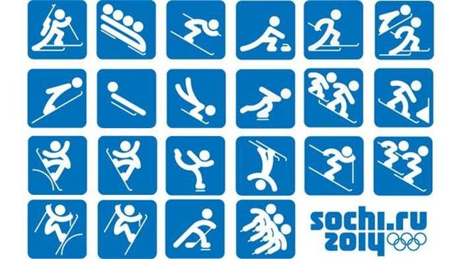 Пиктограммы Зимних Олимпийских Игр-2014 в Сочи Пиктограммы Зимних Олимпийских Игр-2014 в Сочи