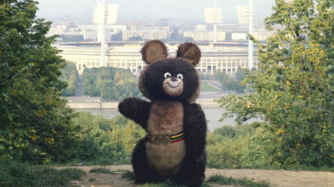 Мишка - талисман Олимпийских игр 1980 года Мишка - талисман Олимпийских игр 1980 года