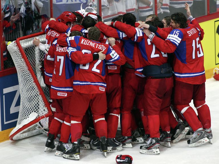 Хоккеисты сборной России
