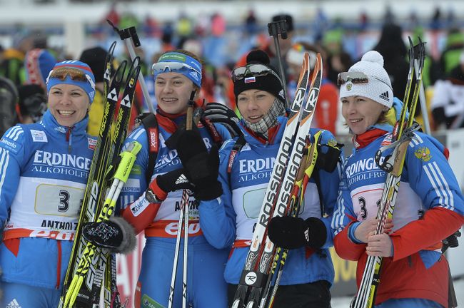 Женская сборная России по биатлону