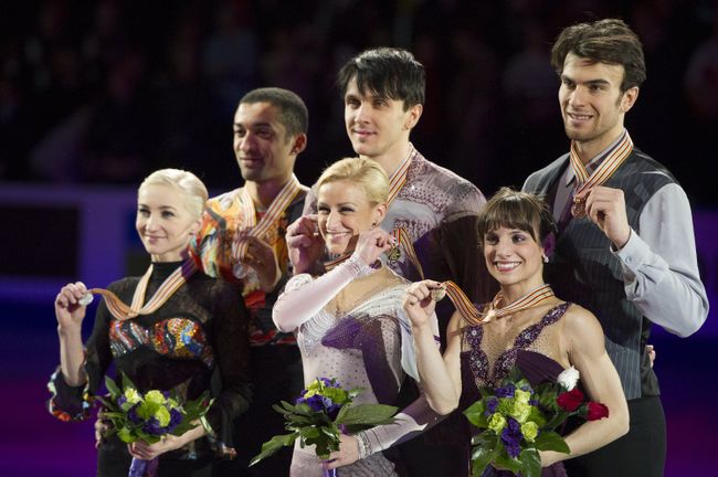 Призеры в парном катании на чемпионате мира
