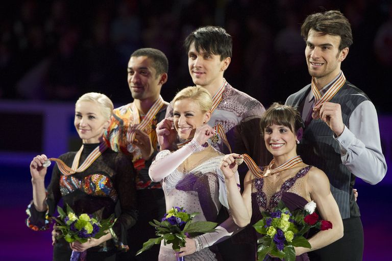 Призеры в парном катании на чемпионате мира