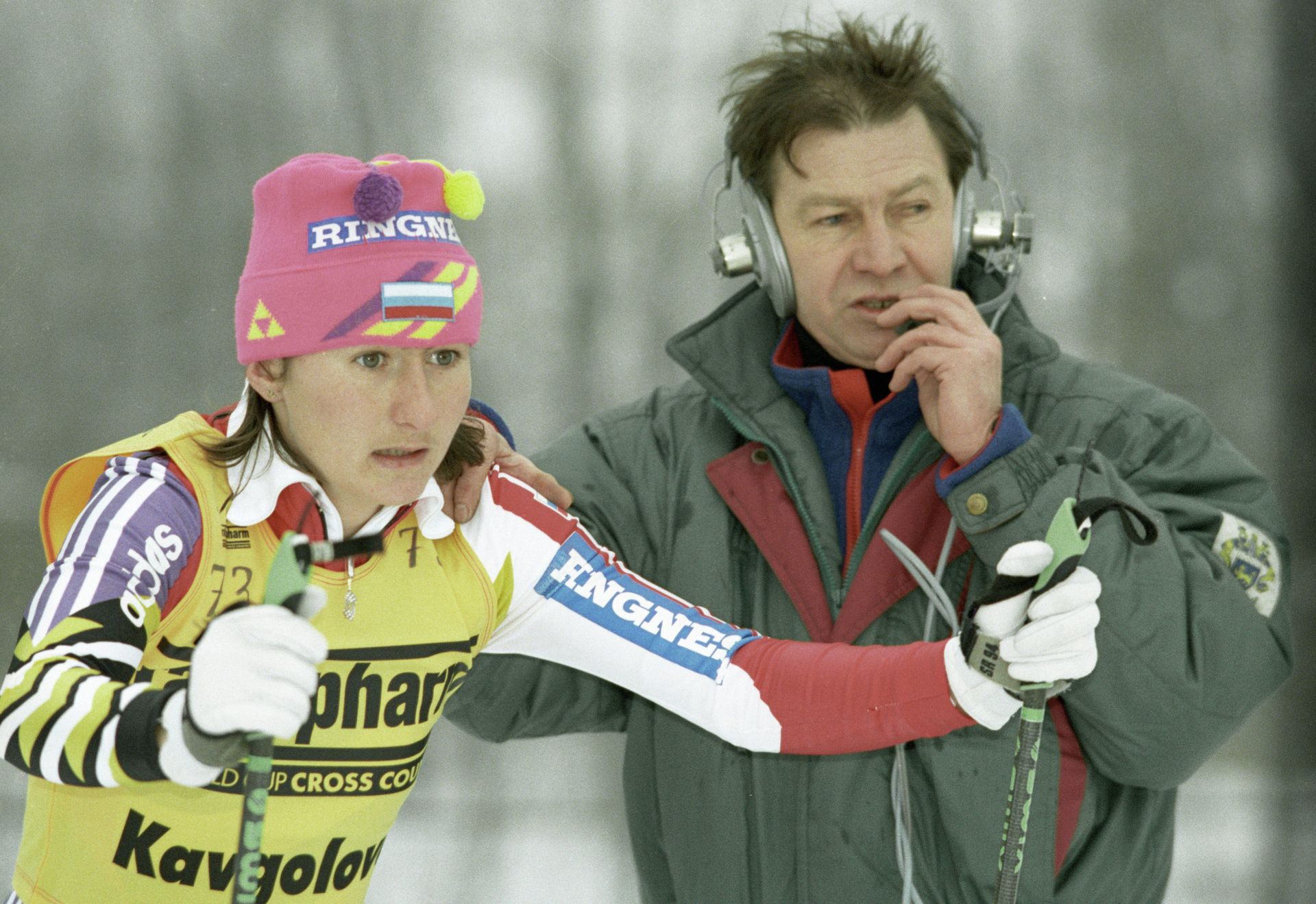 Елена Вяльбе во время старта на Кубке мира по лыжным гонкам Елена Вяльбе во время старта на Кубке мира по лыжным гонкам - РИА Новости, 1920, 01.01.2025