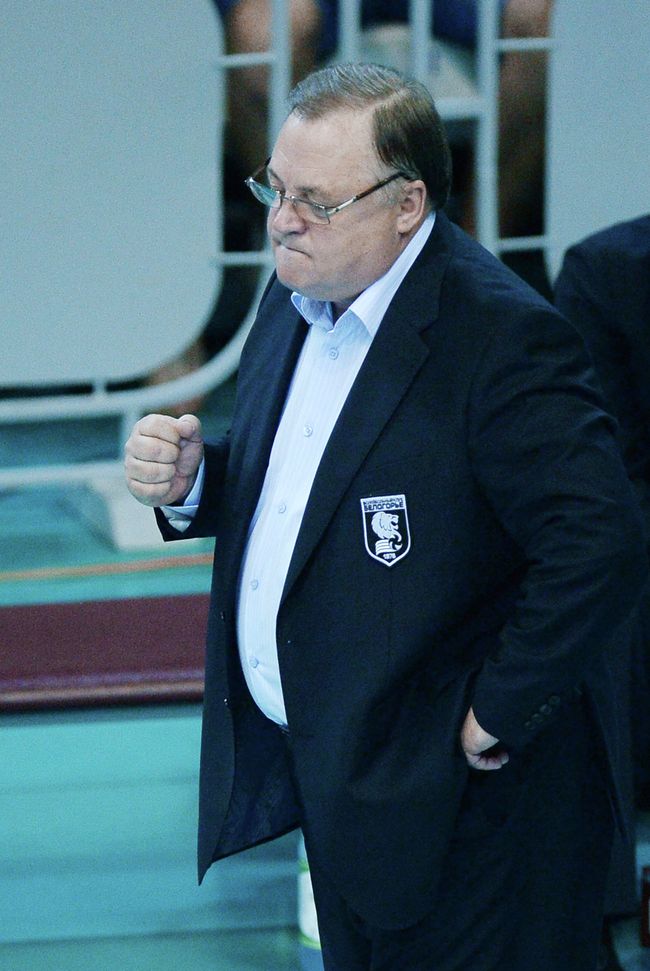 Главный тренер ВК Белогорье Геннадий Шипулин