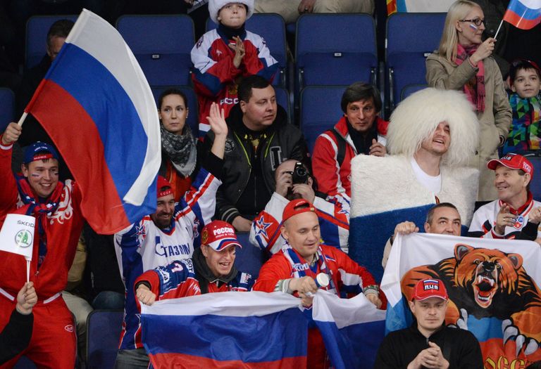 Болельщики сборной России Болельщики сборной России
