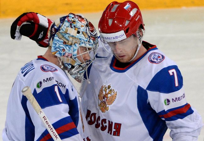 Хоккеисты сборной России