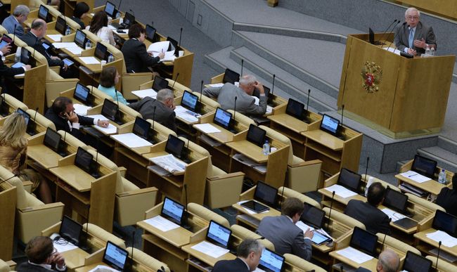 Заседание Госдумы РФ