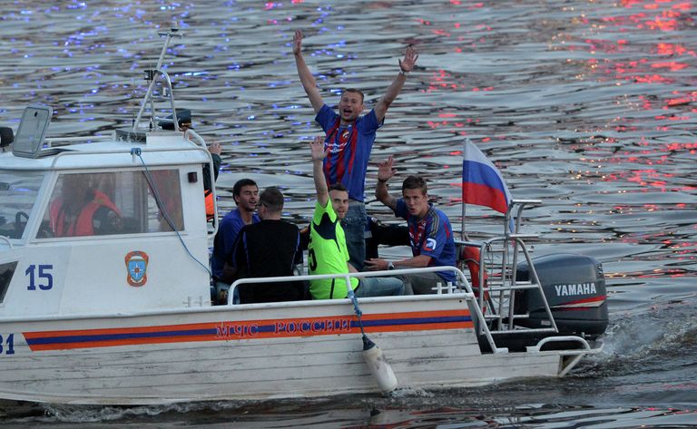 Чествование ПФК ЦСКА - чемпиона России по футболу Чествование ПФК ЦСКА - чемпиона России по футболу